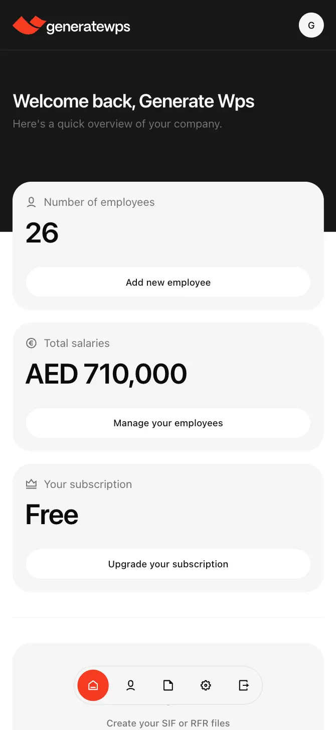 Generate Wps overview